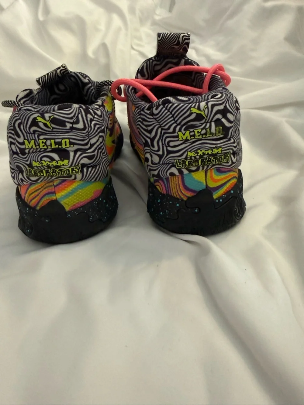 EUC PUMA x LaMelo Ball MB.03 Dexter's Laboratory Kids Basketball Shoes - Picture 4 of 12